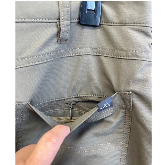 Alpine Design Modern Mens 36X32 Brown Outdoors Pants Pockets Hiking - Picture 5 of 8